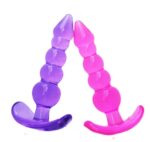 Combo Pink and Purple Bead with Anal plug
