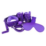 8Pieces Purple Beginner’s Bondage Kit