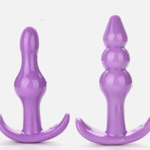 Purple Small Size Beginners Anal butt plug