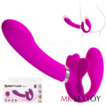 Strapless Strap-on Vibrator For Lesbian Sex Toys